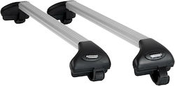 Menabo Klappbare Autodachträger Aluminium Ariete 815-1195 cm Silber Farbe Renault Megane II Sportourer 5 Türen 2002>2010 Dachreling 55 cm Max-2 Stück 12050/mb Mp.12050/mb-209