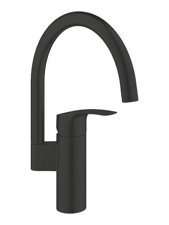 Grohe Μπαταρία Κουζίνας Πάγκου Μαύρη