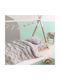 Palamaiki Sheet Set Semi-double Flannel 100% Light Grey 170x265cm 3pcs
