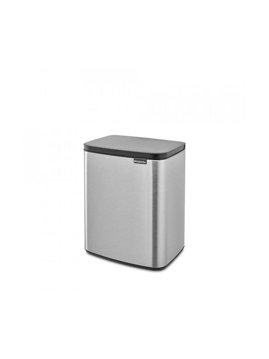 Brabantia Bo Pedal Waste Bin Made of Inox Grey ...