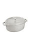 Staub Γάστρα Οβάλ Μαντεμένια 33x40cm 6.7lt