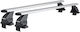 Menabo Komplettes Set Autodachträger Aluminium Omega Plus L 130 cm Silber Kia Sportage SL 5-Türen 2010–2013 2 Stück 9720 Mb+14730 Mb Mp.ki.14730/mb-omgps-7