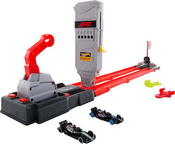 Hot Wheels Formula 1 Racing Formula 1 Fast Race Race Track Set for 3+ Years Old