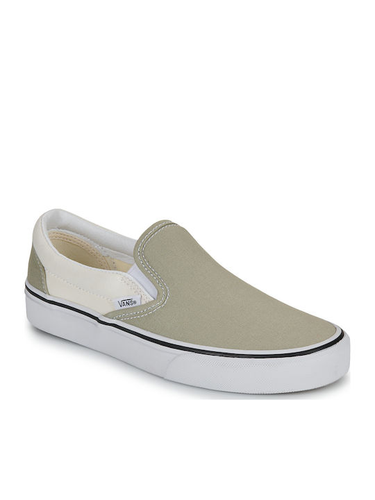 Vans Classic Γυναικεία Slip-On Πράσινα
