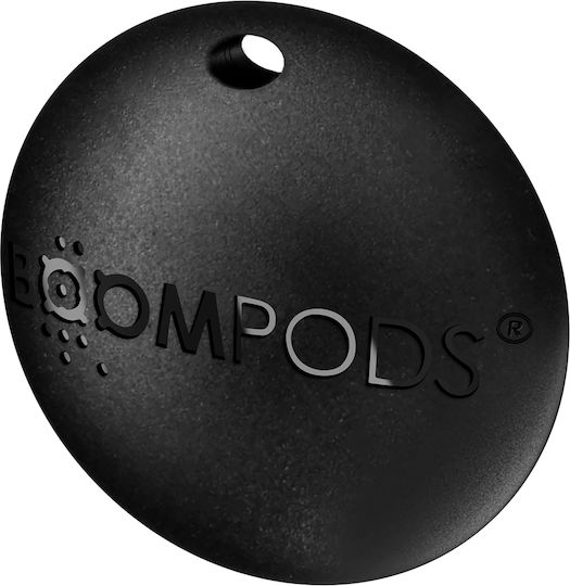 Boompods Boomtag Kompatibel mit Apple Find My Schwarz