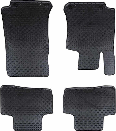 Πατάκι Αυτοκινήτου 4 Pcs Μαύρο Κατάλληλο Glc Eqc Λάστιχο 42029151 Μαύρο