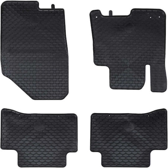 Πατάκι Αυτοκινήτου 4 Pcs Μαύρο Κατάλληλο Tucson Sportage 42029104 Μαύρο