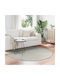 vidaXL Huarte Anti-slip Rug Round Green