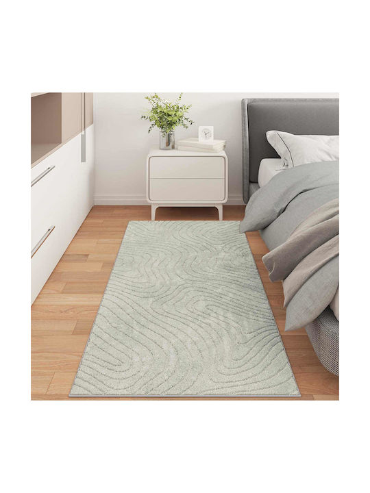 vidaXL Anti-slip Rug Rectangular Green
