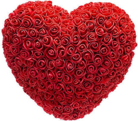 Herz Künstliche Rosen Rote 15cm in Box 15706