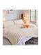Mc Decor Duvet Cover Set Single with Pillowcase 160x240 Wht