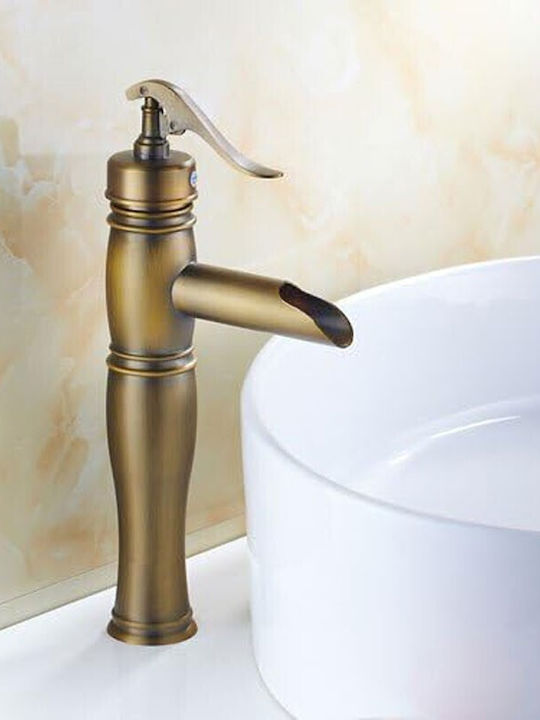 Mixing Sink Faucet Retro Bronze