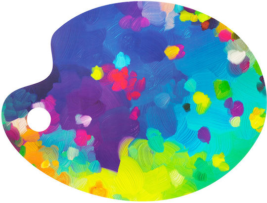 Pylones Placemats Plastic Albastru 42x32.5cm 1buc