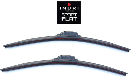 Car Wiper Blades Set 2pcs Volkswagen Tiguan 2007-2016 Driver Passenger Imuri