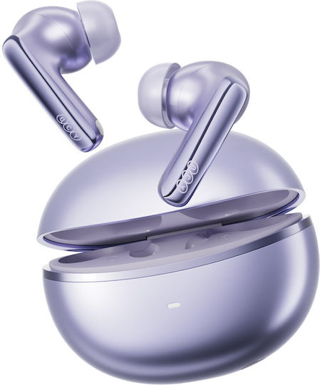 QCY MeloBuds N70i Bluetooth-Freisprecheinrichtung Kopfhörer mit Schweißresistenz und Ladeetui Purple