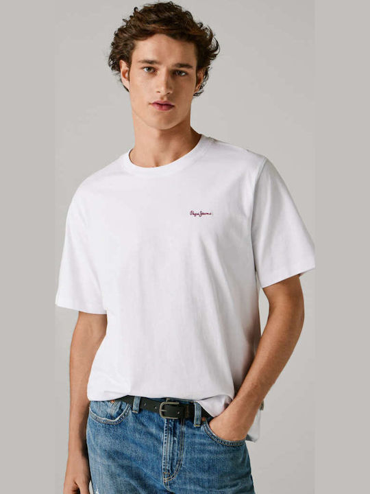 Pepe Jeans Connor' T-shirt Λευκό