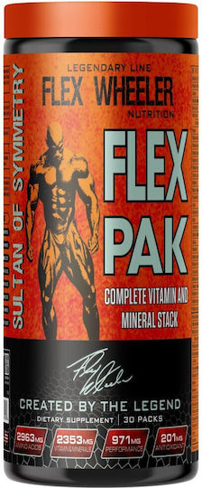 Flex Wheeler Flex Pack Complete Vitamin & Mineral Stack Мултивитамин 30 сашета
