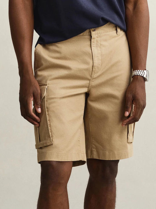 Gant Ανδρική Βερμούδα Cargo Beige
