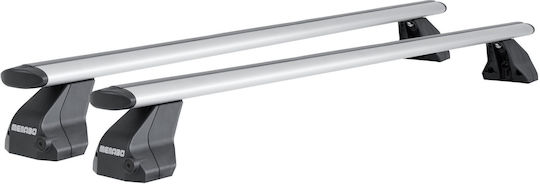 Menabo Komplettes Set Elektrische Gitarren Autodachträger Aluminium Omega Plus L 130 cm Silber Toyota Ractis Verso S Xp120 5 Türen 2010-2017-2 Stück 9810 Mb+14730 Mb Mp.to.14730/mb-omgps-6