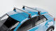 Menabo Complete Set Car Roof Bars Aluminum Omega Plus M 112 Cm Silver Suzuki Swift V 5 Doors 2013>2017-2 Pcs 9790 Mb+14720 Mb Mp.suz.14720/mb-omgps-4