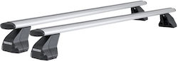 Menabo Complete Set Car Roof Bars Aluminum Omega Plus L 130 Cm Silver Ds Ds5 5 Doors 2015>-2 Pcs 10160 Mb+14730 Mb Mp.ds.14730/mb-omgps-3 Menabo Complete Set Car Roof Bars Aluminum Omega Plus L 130 Cm Silver Ds Ds5 5 Doors 2015>-2 Pcs 10160 Mb+14730 Mb Mp.ds.14730/mb-omgps-3
