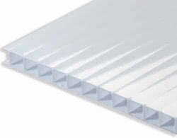 Polycarbonate Sheet 210x300 16mm Milky Eurocarb
