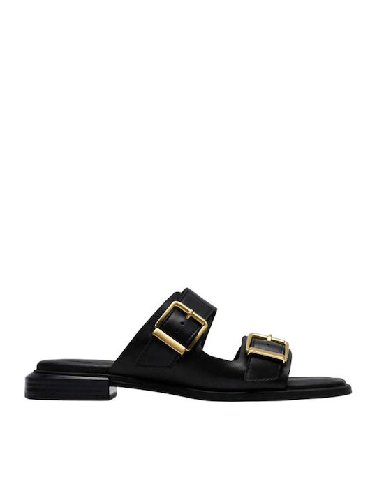 Clarks Ariany Bay Mule Leather Women's Flat San...
