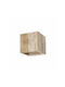 Inlight Modern Wall Lamp with G9 Socket Beige 12x12x12cm