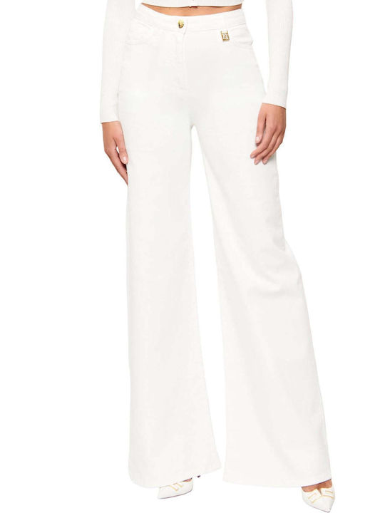 Elisabetta Franchi Damen Jeans Hosen in Palazzo...