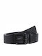 Men's Belt Leather Black