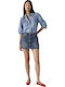 Icon Denim Fustă Blue