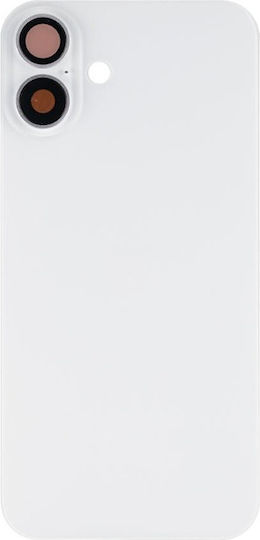 Apple Iphone 16 Plus Back Glass Without Nfc Enlarged Camera Frame White Compatible