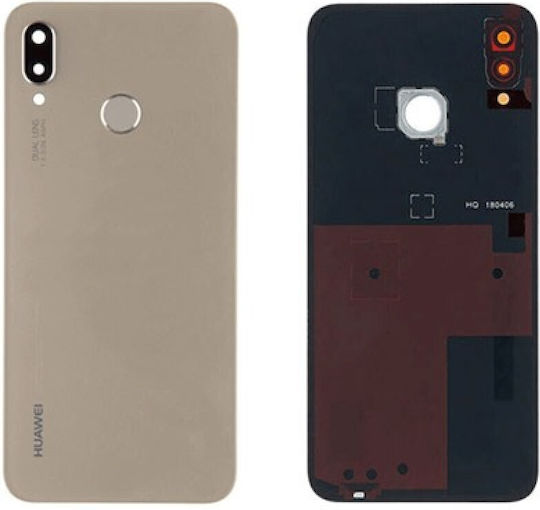 Genuine Capac Spate Back Cover Huawei P20 Lite Auriu