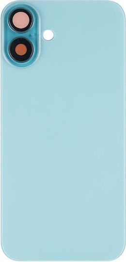 Apple Iphone 16 Plus Back Glass Without Nfc Enlarged Camera Frame Teal Compatible