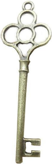Μεταλλικά Κλειδία Antique Bronze 53mm 3 Τεμάχια