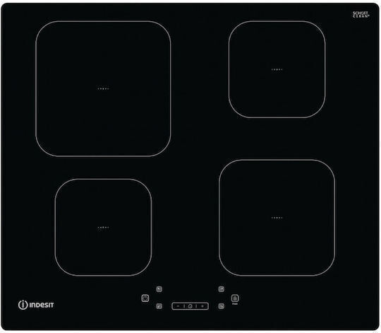 Indesit Induction Cooktop Autonomous with Child Lock Function 60x60εκ.