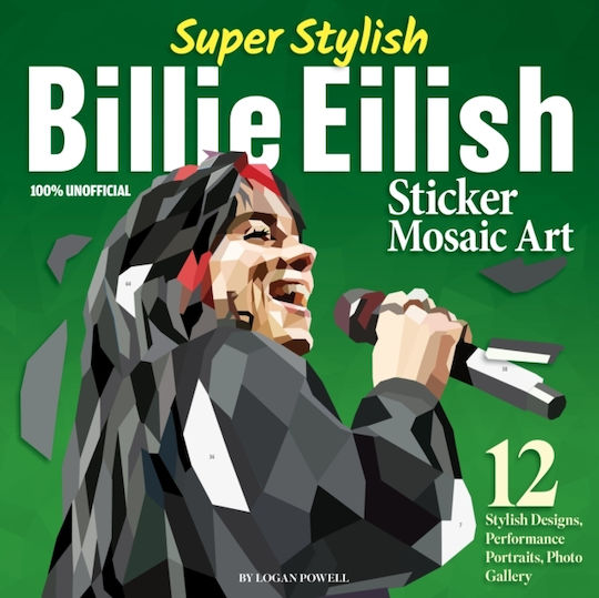 Autocolant Decorativ Perete Billie Eilish 1buc Design Originals