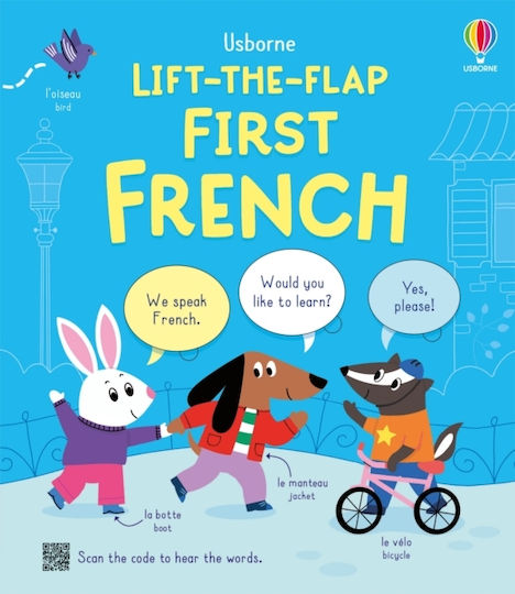 Lift-the-flap First French - Usborne Publishing Ltd - Board Book
