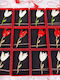 Velve Set Pins Blume Weiß