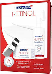 Equalan Pharma Novaclear Retinol Hautpflegeset für Anti-Aging, Feuchtigkeitsspendend & Aufhellung