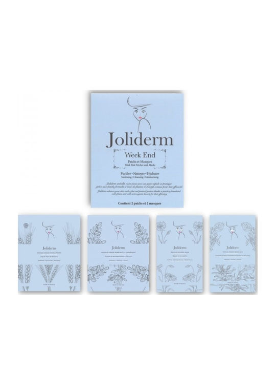 Joliderm Week End Hautpflegeset für Feuchtigkeitsspendend 4Stück