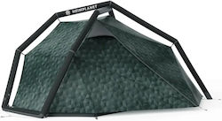 Heimplanet Fistral Geodesic Mountaineering Green Inflatable with Double Cloth Waterproof for 2 People Heimplanet Fistral Geodesic Mountaineering Green Inflatable with Double Cloth Waterproof for 2 People