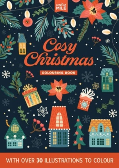 Cosy Christmas Colouring Book Five Mile Paperback Softback