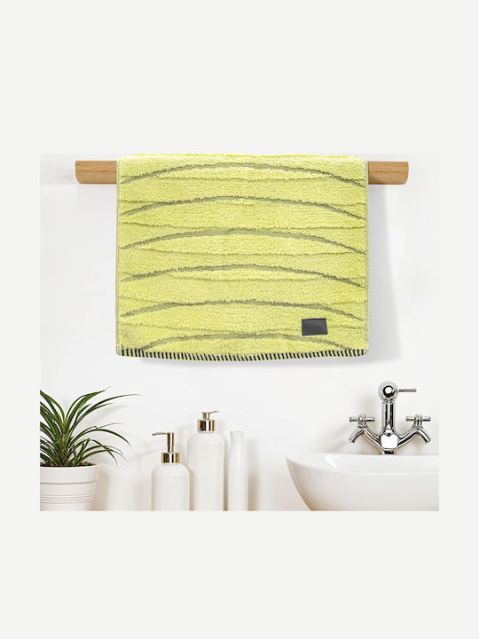 Lino Home Πετσέτα Χεριών Loomline 40x60εκ. Λάιμ...