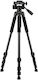 Avizar Adjustable 1.6m Multifunction Tripod Rotating Smartphone Holder Black
