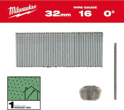 Milwaukee Klammern und Nagelstifte 16g 25mm 0° M18 Fn16gs 5000 Stück