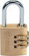 Toya Bronze Padlock Brass Combination 25mm 1pcs