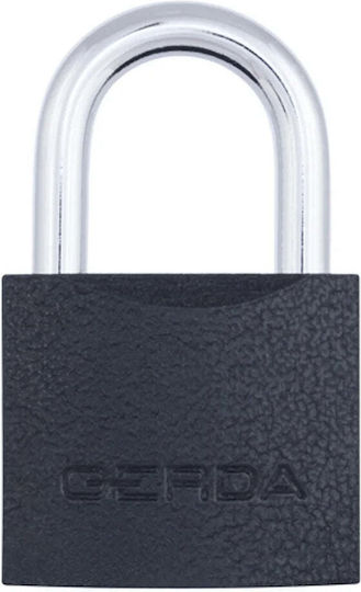 Gerda Steel Padlock Brass with Key 75mm 1pcs