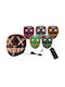 Mask Stitches Plastic Light 20x18cm 6 Designs-1pc #3-2194