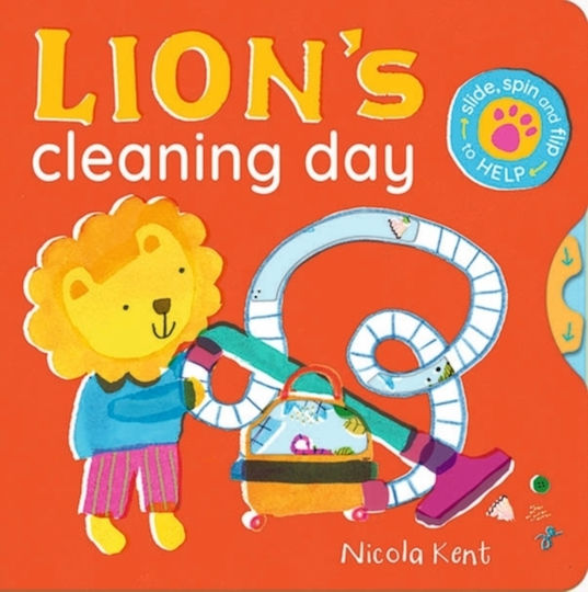 Lion's Cleaning Day - Little Tiger Press Group - Board Book
